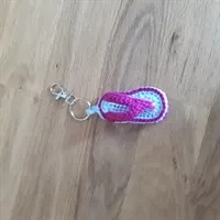 Flip flop keyring