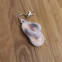 Flip flop keyring