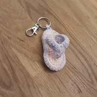 Flip flop keyring