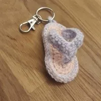 Flip flop keyring