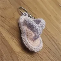 Flip flop keyring