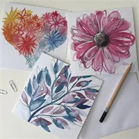 Floral Greetings Cards Pack/Set Handmade 1 gallery shot 5