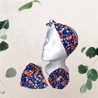 Fox Print, Pet & Owner Accessory Set