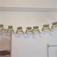 Froggy Frog party bunting/ banner 2