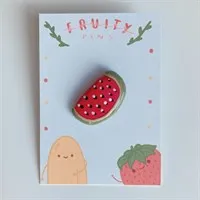 Watermelon lapel pin