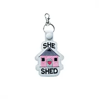 Fun She Shed Keyring