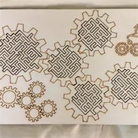 Gears of Steampunk Fractal Puzzle 1