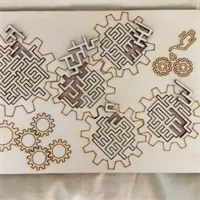 Gears of Steampunk Fractal Puzzle 2