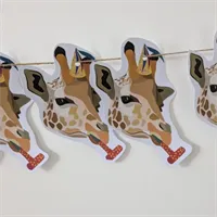 Giraffe head party bunting 2 gallery shot 1