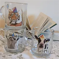 Glass cat Mug 5 gallery shot 4