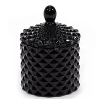 Gloss Black Mini Geo Candle gallery shot 3