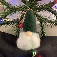 Handmade Gonk Christmas Decoration