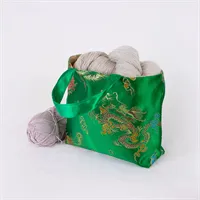 Green Phoenix & Dragon Mini-Tote Bag 5