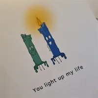 Greeting Card. You light up my Life gallery shot 6