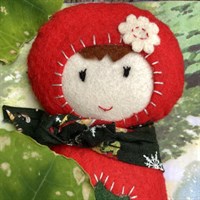 Red Riding Hood All-soft Pocket Doll