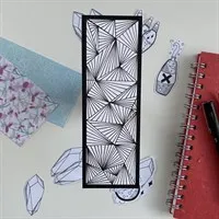 Hand Illustrated Geometric Bookmark gallery shot 8