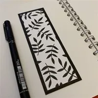 Double-Sided Plant Bookmark
