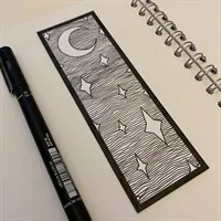 Night Sky Handmade Bookmark gallery shot 12