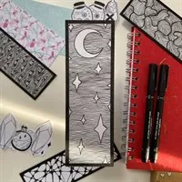 Hand Illustrated Night Sky Bookmark gallery shot 11