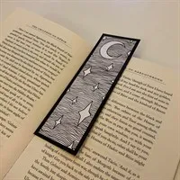 Double-Sided Night Sky Bookmark