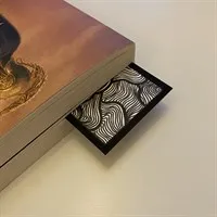 Swirling Pattern Bookmark Handmade