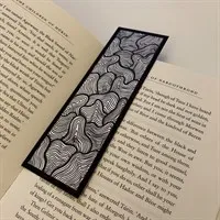 Illustrated Double Sided Swirl Bookmark gallery shot 3