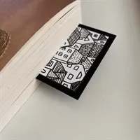 Hand Illustrated Bookmark 6" x2"