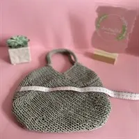 Hand Knitted Small Bag