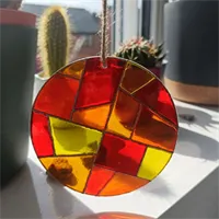 Hand Painted Stained Glass Suncatchers 10
