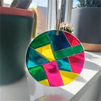 Hand Painted Stained Glass Suncatchers 14 gallery shot 15