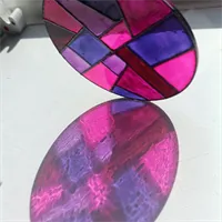 Hand Painted Stained Glass Suncatchers 13