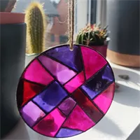 Hand Painted Stained Glass Suncatchers 14