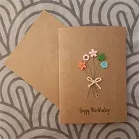 Handmade Birthday Bouquet Card 2