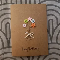 Handmade Birthday Bouquet Card 4