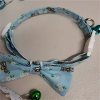 Handmade Cat collars with Decorative bow 2