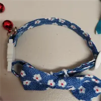 Handmade Cat collars with Decorative bow 5