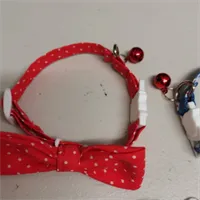 Handmade Cat collars with Decorative bow 8 gallery shot 2