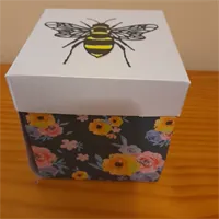 Handmade Exploding Box Flowers Inside