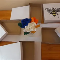 Handmade Exploding Box Flowers inside 4