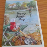 Handmade Fathers day Fishing card 3 gallery shot 7