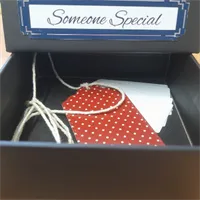 Handmade gift box with lid and tag Car. 4