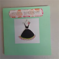 Happy Birthday hand made card. 2 gallery shot 3