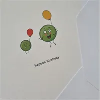Happy Birthday (happea). Birthday card.  9