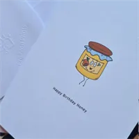 Happy Birthday Honey Card, Birthday Card 8