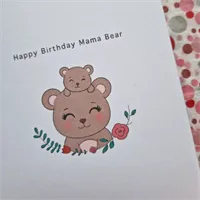 Happy Birthday Mum, Mama, Mother. Card f 3