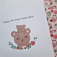 Happy Birthday Mum, Mama, Mother. Card f 6