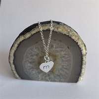 Heart personalised necklaces -