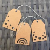 Hearts, Stars And Rainbows 12 Gift Tags