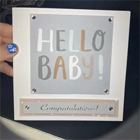Hello Baby - Congratulations Card
