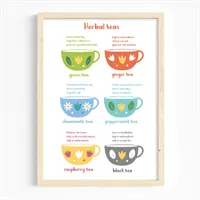 Herbal Teas A4 Print 1 gallery shot 5